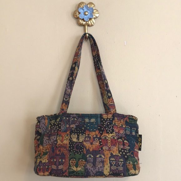 laurel burch tapestry handbags